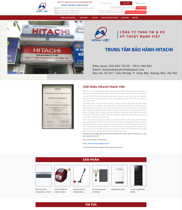 Điện máy Mạnh Việt